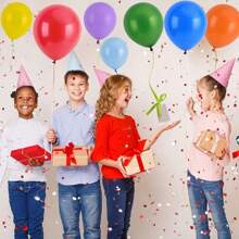 120pcs/Set 12inch Multi-Color Matte Latex Balloons For Birthday, Wedding, Graduation, Winter Holiday Celebrations, New Year Party Decorations Gifts