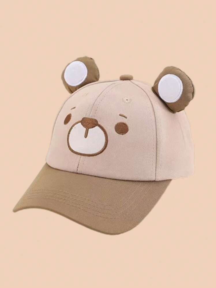 儿童帽子薄款轻便太阳帽卡通小鸭舌帽遮阳帽适合户外活动春秋季女童3-8岁 - 彩色 - 查看 8