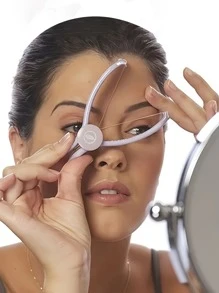 1pc Pain-Free Facial Hair Remover, Spring Coil Waxing Tool For Cheeks, Eyebrows, And Chin, Portable DIY Beauty Tool For Women, Non-Waterproof, Low Allergenic, For Face Use