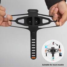 Bicycle Silicone Cell Phone Holder Easy Installation Cell Phone Navigation Mount For Family Vehicle Driving Accessories