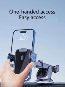 Soporte telescópico multifunción para teléfono con ventosa para salpicadero de coche, ajuste universal