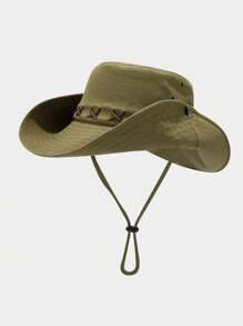 FADZOYLE 1 件装宽边渔夫帽男式女式中性夏季防晒太阳帽可打包宽边帽适合钓鱼徒步园艺海滩 - 漁夫帽 - 查看 15