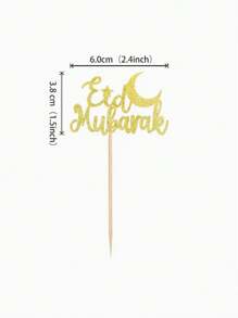 10 件可重复使用的 3D 时尚蛋糕装饰品，安全且适用于蛋糕、甜点、派对、野餐、餐厅、生日、特别 - 彩色 - 查看 7