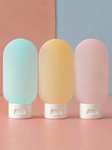 1pc/3pcs Leakproof Refillable Container,Squeezable Travel Size Container,Fill Cosmetic Shampoo Liquid Bottle Set,Travel Wash Bottle Shampoo Travel Container Travel Shampoo Container PP Lotion Bottle, Travel Essentials Back To School - Type B - View 10