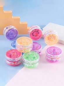 10 件随机夜光溜溜球玩具，休闲娱乐 - 彩色 - 查看 3