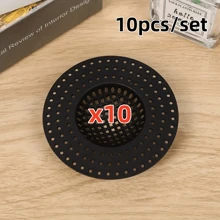 1pc/4pcs/8pcs/10pcs Sink Drain Filter And Hair Catcher - Essential Accessory For Kitchen And Bathroom, Plastic Food Waste Stopper. Multi-Color Option, Anti-Clogging And Anti-Insect Net, Easy To Clean . - Multicolor - View 22