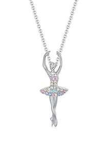 Collar de Bailarina Bailarina, regalo para dama, collar de joyería como regalo para actuación de baile