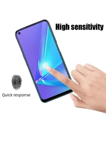 4er Pack OPPO Kratzfeste gehärtete Glas Bildschirmschutzfolie, Vollabdeckung, einfache Installation, HD Klarheit, blasenfrei. Kratzfest, stoßfest, gehärtete Glas Bildschirmschutzfolie. Für Freunde/Familie/Freundin. Unisex. Geschenk zum Geburtstag, für Familie, Freunde Bildschirmschutz, Handyzubehör