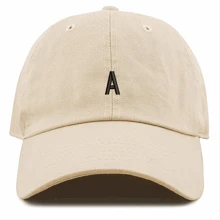 26 English Letters A-Z Baseball Cap Men Women Unisex Baseball Cap Adjustable Hat