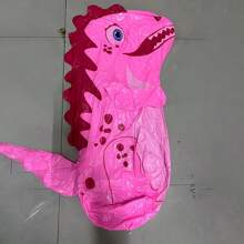 1 Piece Kids Dinosaur Inflatable Boxing Bag - Durable PVC, Outdoor Sports And Fun, Suitable For Ages 3-6, Yellow, Green, Rose Red, Dinosaur Toys Available