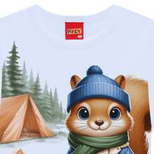 Children's T-Shirt Boy Winter Half Mesh Comfortable Modern Sophisticated Kyly 1000800