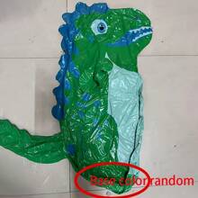 1 Piece Kids Dinosaur Inflatable Boxing Bag - Durable PVC, Outdoor Sports And Fun, Suitable For Ages 3-6, Yellow, Green, Rose Red, Dinosaur Toys Available