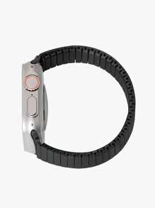 1 pièce Bracelet en acier inoxydable style affaires compatible avec la montre Apple 40mm Ultra2 49mm 44mm 45mm 41mm 42mm 38mm pour hommes et femmes. Bracelet de montre formel compatible avec les séries Apple Watch SE 9 8 7 6 5 4 3 2 1