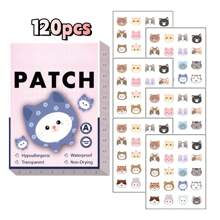 120 PCS Cute Cat Holiday Decoration Stickers - Hydrocolloid Blemish Covering Stickers, Gentle To Skin, Easy To Apply, Waterproof, Great For Party Decorations, Facial Patches, Concealer Patches, Makeup Patches,Makeup,Cheap,Room Decor,Vanity,Travel,Bedroom,Makeup Accessories,Cheap,Stocking Stuffers,Makeup,Makeup Tools,Cheap Stuff,Gifts,Gifts For Women,Christmas Gifts