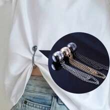 1 pezzo/3 pezzi molletta magnetiche regolabili per pantaloni e polsini - in lega resistente, molletta per orlo rimovibili adatte per pantaloni e magliette, le molletta magnetiche per l'orlo dei pantaloni possono accorciare la lunghezza senza cucire, molletta magnetica forte