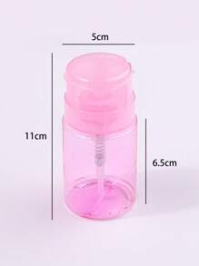 Nail Art Plastic Bottle, Nail Removal, Washing, Nail Water, Nail Art Anti Overflow, Pressing Bottle, Packaging, Makeup Remover, Empty Bottle