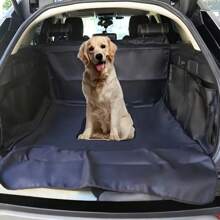 1pc Universal Waterproof Polyester Fiber Cargo Mat, Car Trunk Pet Mat For Car Trunk Protection, Suitable For Vehicle Accessories