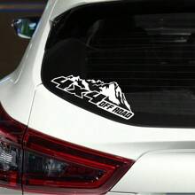 For SUZUKI JIMNY Car Sticker 4x4 Offroad Mountain Sticker Waterproof Vinyl Film Car Accessories PVC Auto Exterior Decoration - 21x7cm/8.27x2.76inch - View 9