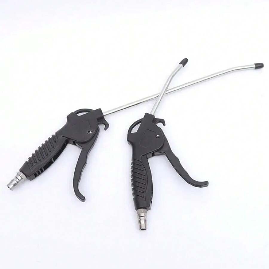 Air Blow Guns Pneumatic Dust Blowing Gun With EU Blowing Airsoft Guns Cleaning Tool Dust Spray Duster Clean High Pressure Air Dust Collector, Pneumatic Tool Parts, Rust Proof Air Blower, Industrial Cleaning Tool Quick Connection