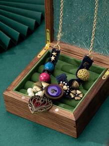 Vintage Dopamine Necklace, Women Choker Necklace For Party, Dating, Spring - Necklace - View 2