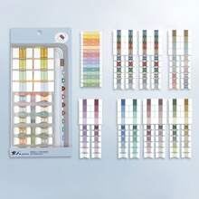 150 stuks/set multi-color label index sticker set, accent label sticker, creatieve multifunctionele index en classificatie, dik papier