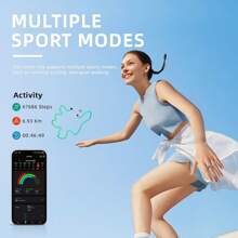 FlexTouch Smart Ring Health Tracker With Touchpad, Anillo Inteligente Para Hombre, Health Rings For Women & Men, Long Battery Life Sleep Ring, Waterproof Fitness Tracker - màu đen - Xem 4