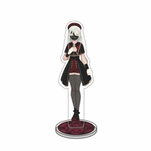 Figuras de anime BanG Dream! Roselia Band Cosplay - Soportes acrílicos modelo decoración dulce, señal de pie para fans, regalo de 15CM