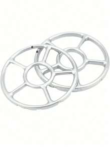 1/2 Pcs Home Gas Stove Auxiliary Rack, Milk Pot Rack, Mini Pot Rack, Coffee Rack - Silver - View 9