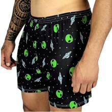BAD WOLF Kit 02 Samba Canção Short de Dormir Masculino - Multicolorido - Visão 6