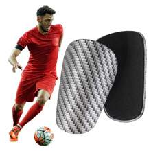 1 对超迷你足球护腿板 - 超小型足球护具 - 轻便舒适，男女通用