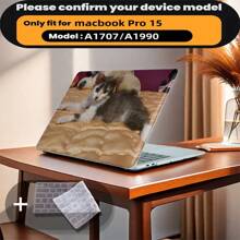 DIY Customizable Text, Photo Compatible With MacBook Air Protective Case, Available In 13/14/15/16 Inch Laptop Shells, Includes Keyboard Cover - DIY - View 23