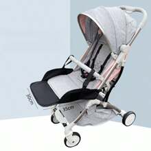 1 件婴儿推车脚踏板延长板，可伸缩和可调节脚踏板 - 黑色 - 查看 5