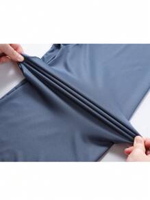 5pcs Quick Dry Breathable Men Trekking Fishing T-Shirt Soft Elastic Outdoor Sport Short Sleeve Shirts, Summer