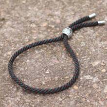 Handmade Simple Design Rope Bracelet Simple Mixcolor Braided String Bracelet For Men Women Best Friend Wristband Jewelry - Men's Personalized Bracelet - View 4