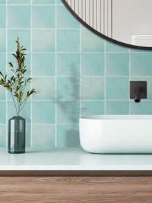 Peel And Stick Square Wall Decals For Effortless Kitchen And Bathroom Makeovers Gifts Birthday Graduation Room Decor Home Decor Wall Decor Bathroom Decor Bedroom Decor Room Decoration Stuff Living Room Decor House Decor Home Decor Living Room Wall Paper Stickers Wallpaper Wall Stickers Wall Sticker - Multicolor - View 4