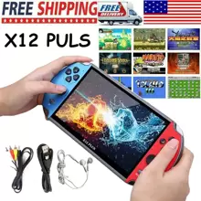 X12 Plus 7" Video Game Console 16GB Retro Handheld Portable 10000Built-In Games - 彩色 - 查看 2