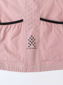 HISERWA CYCLING VEST FOR WOMEN Women's Cycling Vest Windproof, Water-Resistant, Breathable, Quick-Dry, Sweat-Wicking, Sleeveless Professional Cycling Vest With Dual-Zip Front Laser-Cut Ventilation Holes Multiple Pockets Vibrant Reflective Accents - Pink - View 8