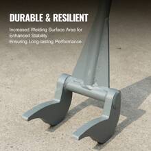 Pallet Buster, Q235 Carbon Steel, Heavy Duty Deck Wrecker Demolition Wood Pallet Tool Breaker Pry Bar Puller For Efficient And Effortless Board Removal, Demolition Tool,  Carbon Steel Handle Wrecking Pry Bar, Heavy Duty Deck Board Removal Tool With Wheels, Multipurpose Demo Tools With Non-Slip Grip For Flooring, Framing, Roofing, Trim, Drywall - 50'' Handle, 2000 Lbs Weight Capacity - View 3