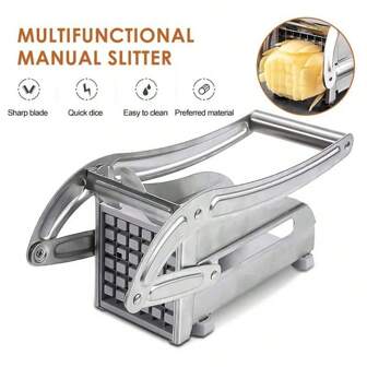Manual Potato, Cucumber, French Fry Cutting Slicer
