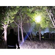 NetHong High Powered 26000000LM LED Flashlight Super Bright Torch Rechargeable Lamp UK - Black - View 11