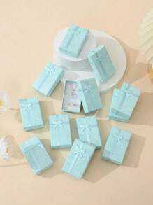 1/6/12pcs Jewelry Gift Box Necklace Earrings Ring Bracelet Paper Box, Gift Box Ribbon Packaging Box Wedding Decoration Box Gift Box, Cheapest Items Available, Small Business Supplies, Packaging Box, Wedding Decorations, Wedding, Gift Box, Wedding Stuff Gifts For Women