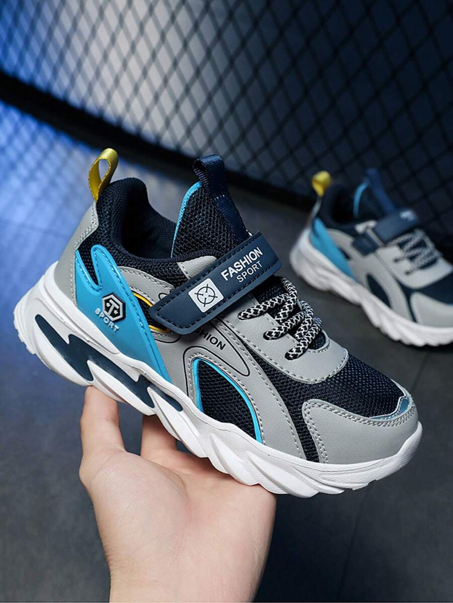 Kids Sports Shoes - Comfortable , With Rotational Buckle Closure, Suitable For Outdoor Activities In Spring And Summer, Teens Sports Shoes - Baby Blue - View 1