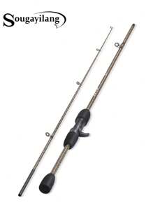 SOUGAYILANG 2-Sections Fishing Rod : 1.8M Spinning And Casting Rods With Composite Graphite - Carbon Fiber Blanks, Ideal For Freshwater Fishing