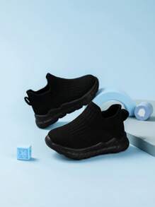 Toddler Kids All-Season Breathable Soft Wear-Resistant Versatile Slip-On Walking Shoes/Sneakers