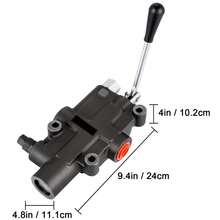 Hydraulic Directional Control Valve 1 Spool Hydraulic Spool Valve 21 GPM Hydraulic Loader Valve 4300 PSI 3625 PSI 3600 PSI Hydraulic Valves And Controls For Tractors Loaders Tanks - 3600 PSI - View 9