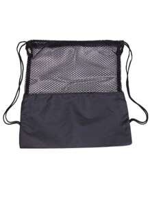 2 piezas de Fundas para espinilleras de fútbol de malla elástica y transpirable + Bolsa de equipamiento de fútbol, Bolsa de baloncesto, Calcetín de manga deportiva negra, Bolsa de red negra, Protector de pierna adulto de doble capa fijo