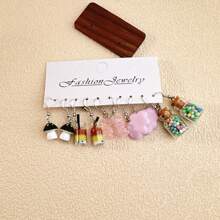 Casual & Fun Cute Series Earrings Set
