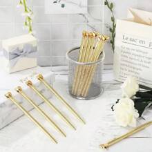 3/6 Stücke Kugelschreiber in Herzform - Schreibgeräte mit glatter Schrift, geeignet für Schule, Hochzeit & Geschenke, süßes Liebesdesign, fein zugespitzt, unverzichtbar für die Schulanfang, Stift