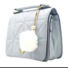 Bolsa De Hombro Para Dama 60175 - Azul - Ver 3