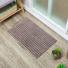 1 件装简约多色 7 条纹防污可洗入口门垫，防滑门口/厨房区域地毯地毯地毯房间装饰客厅地毯厨房地毯卧室装饰毛毯和盖毯卧室地毯家居装饰浴室装饰房间装饰用品客厅装饰办公室装饰家居装饰客厅浴室地毯房间装饰美学 - 彩色 - 查看 14